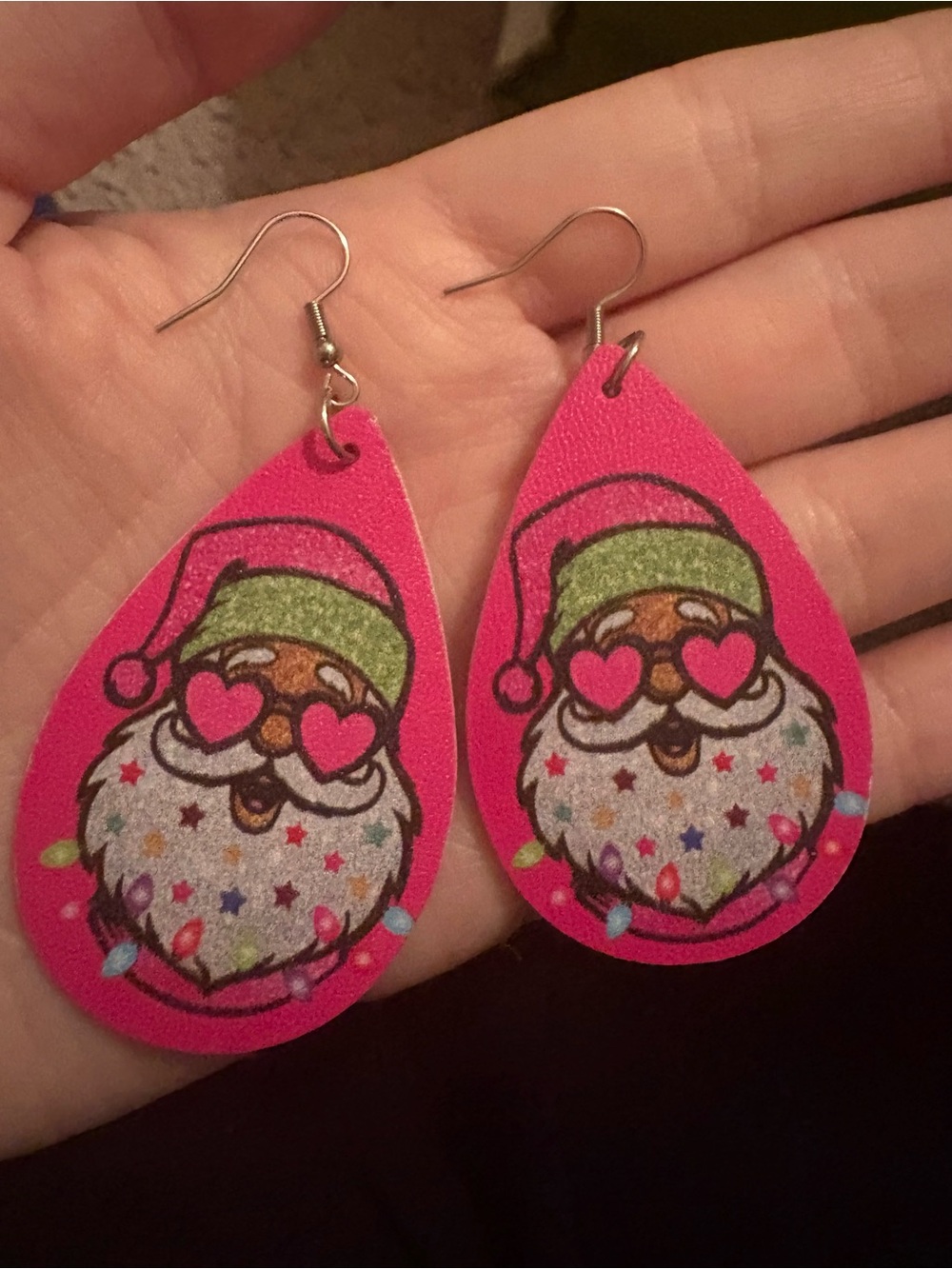 Santa Earrings